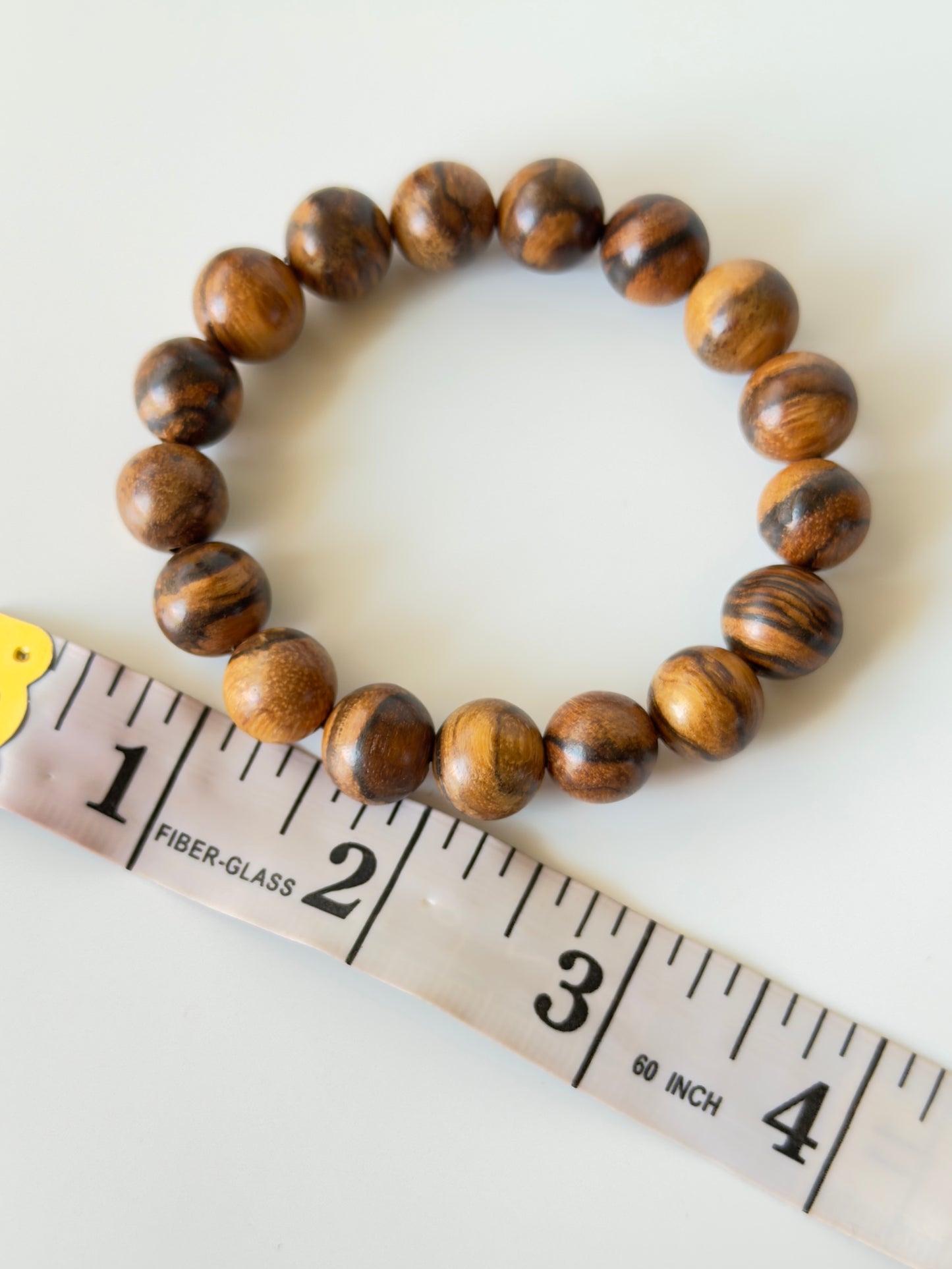 Cambodian Agarwood Bead Bracelet - 1 CM