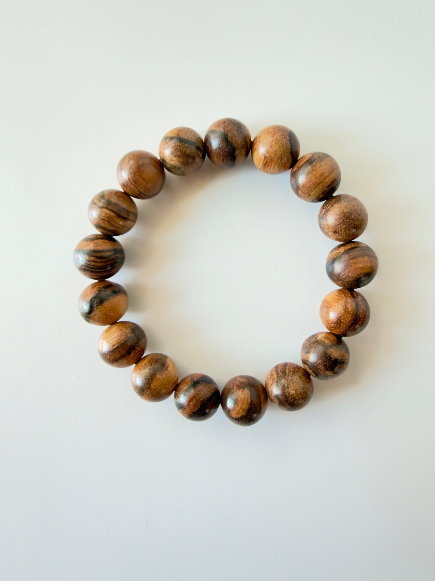 Cambodian Agarwood Bead Bracelet - 1 CM