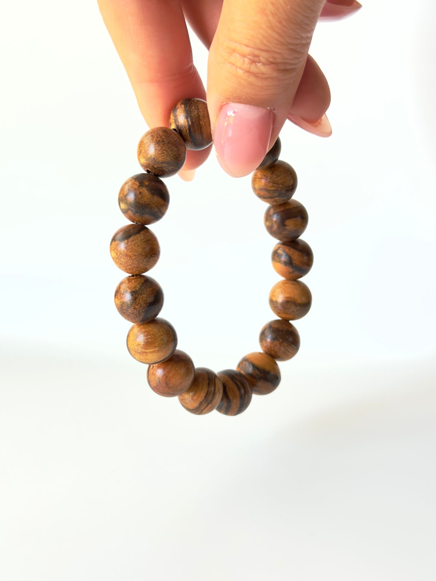 Cambodian Agarwood Bead Bracelet - 1 CM