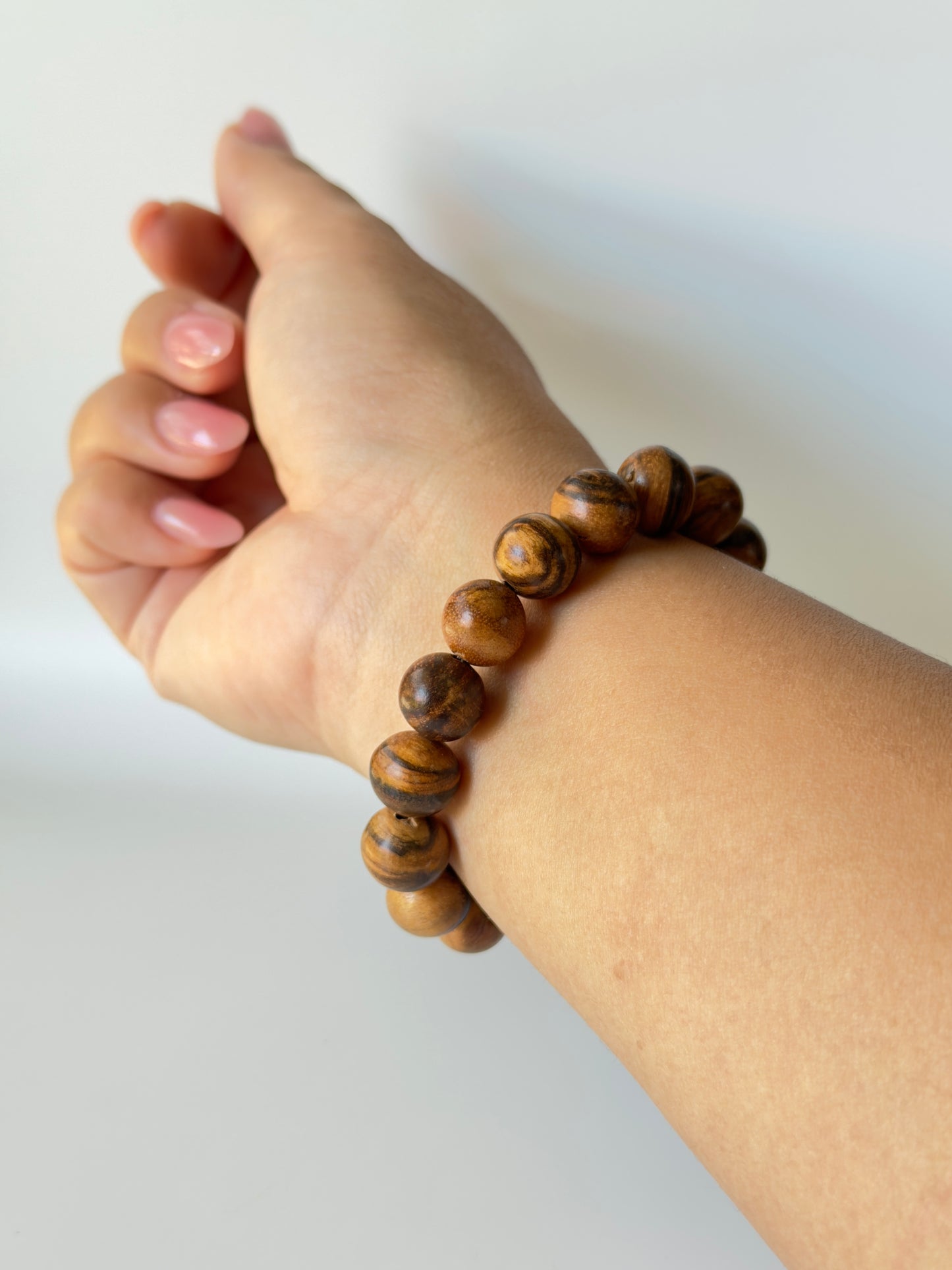 Cambodian Agarwood Bead Bracelet - 1 CM