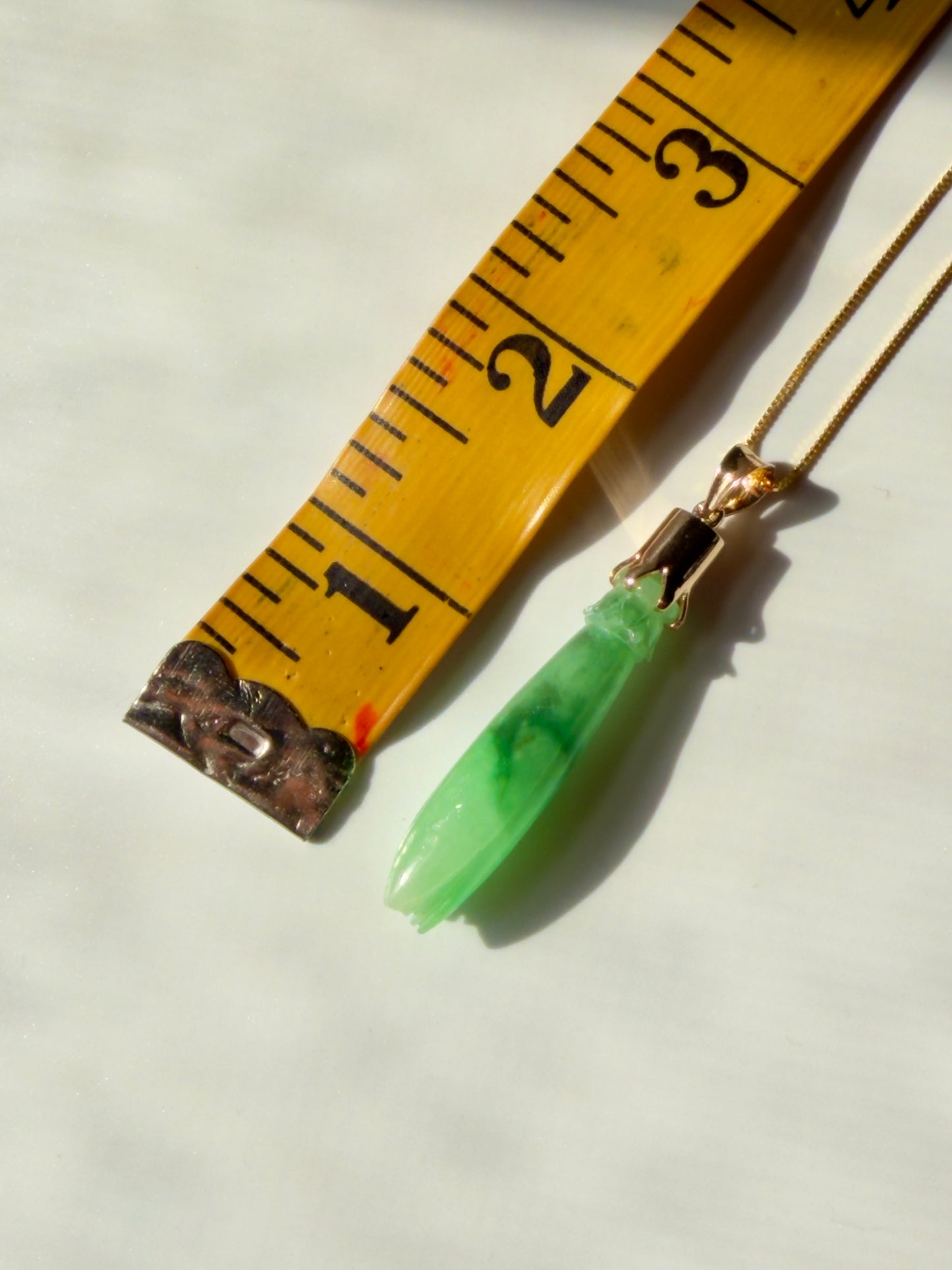 Jade Pka Champa Pendant 18k Gold #926