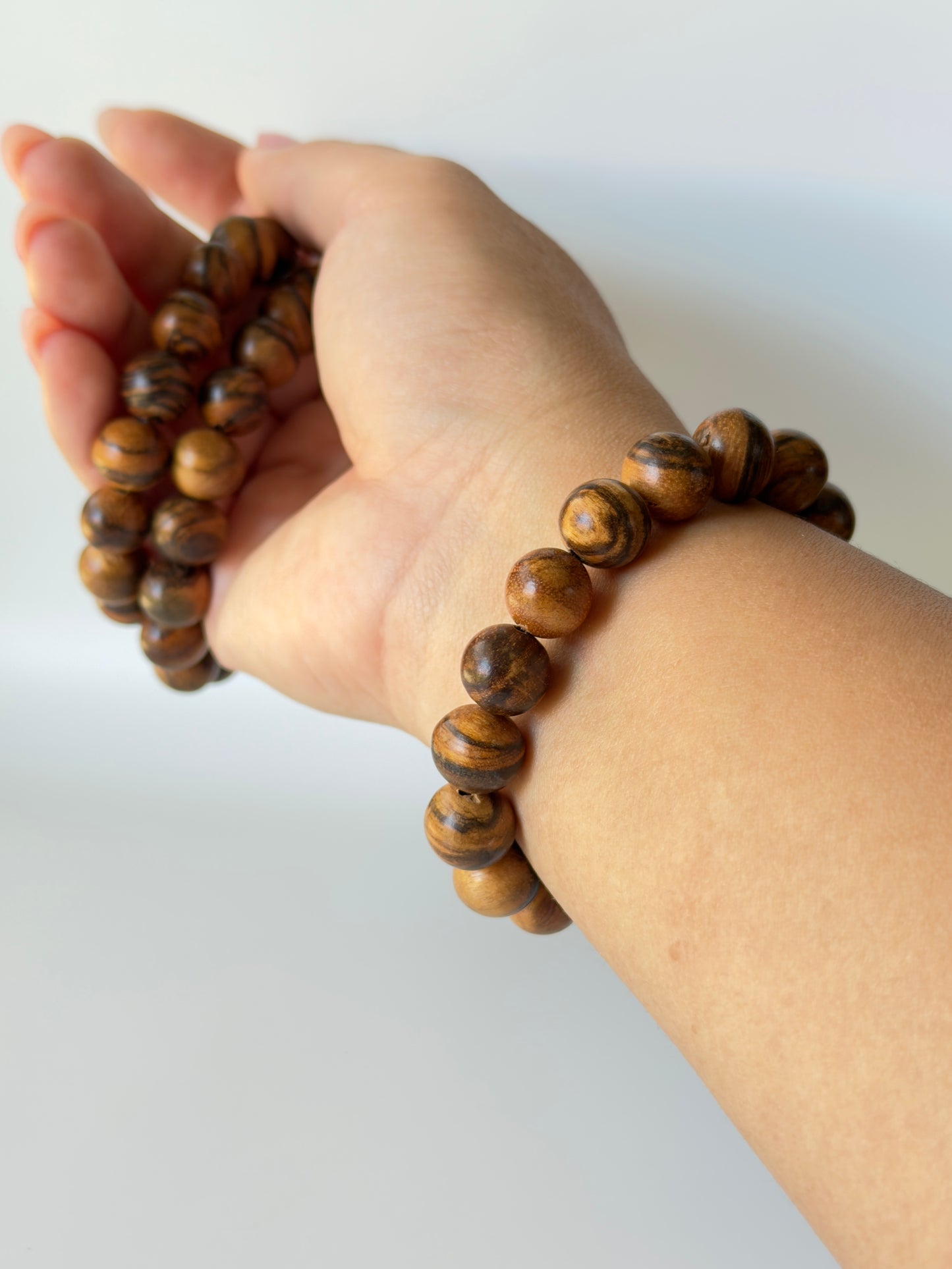 Cambodian Agarwood Bead Bracelet - 1 CM