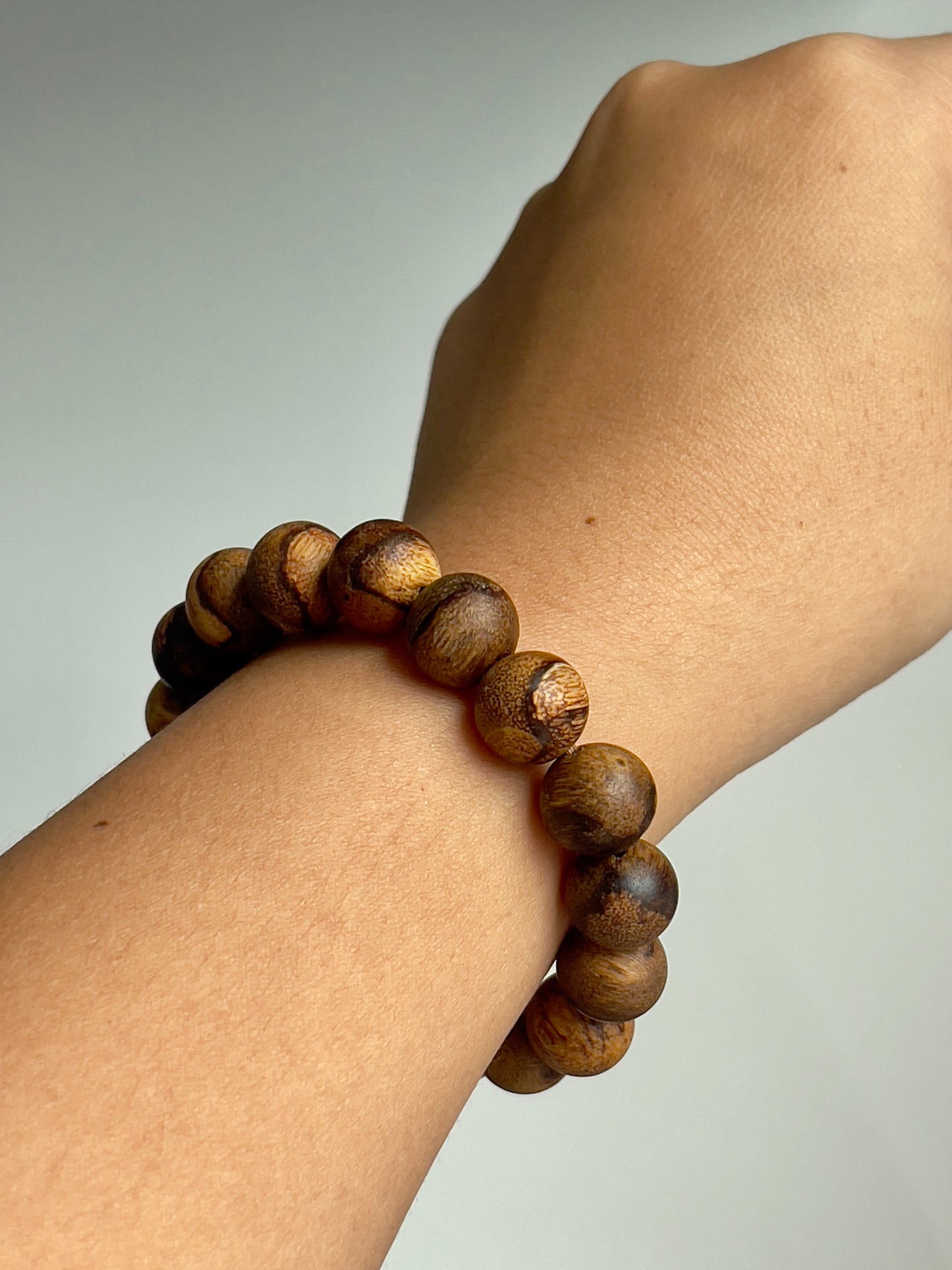 Cambodian Agarwood Bead Bracelet