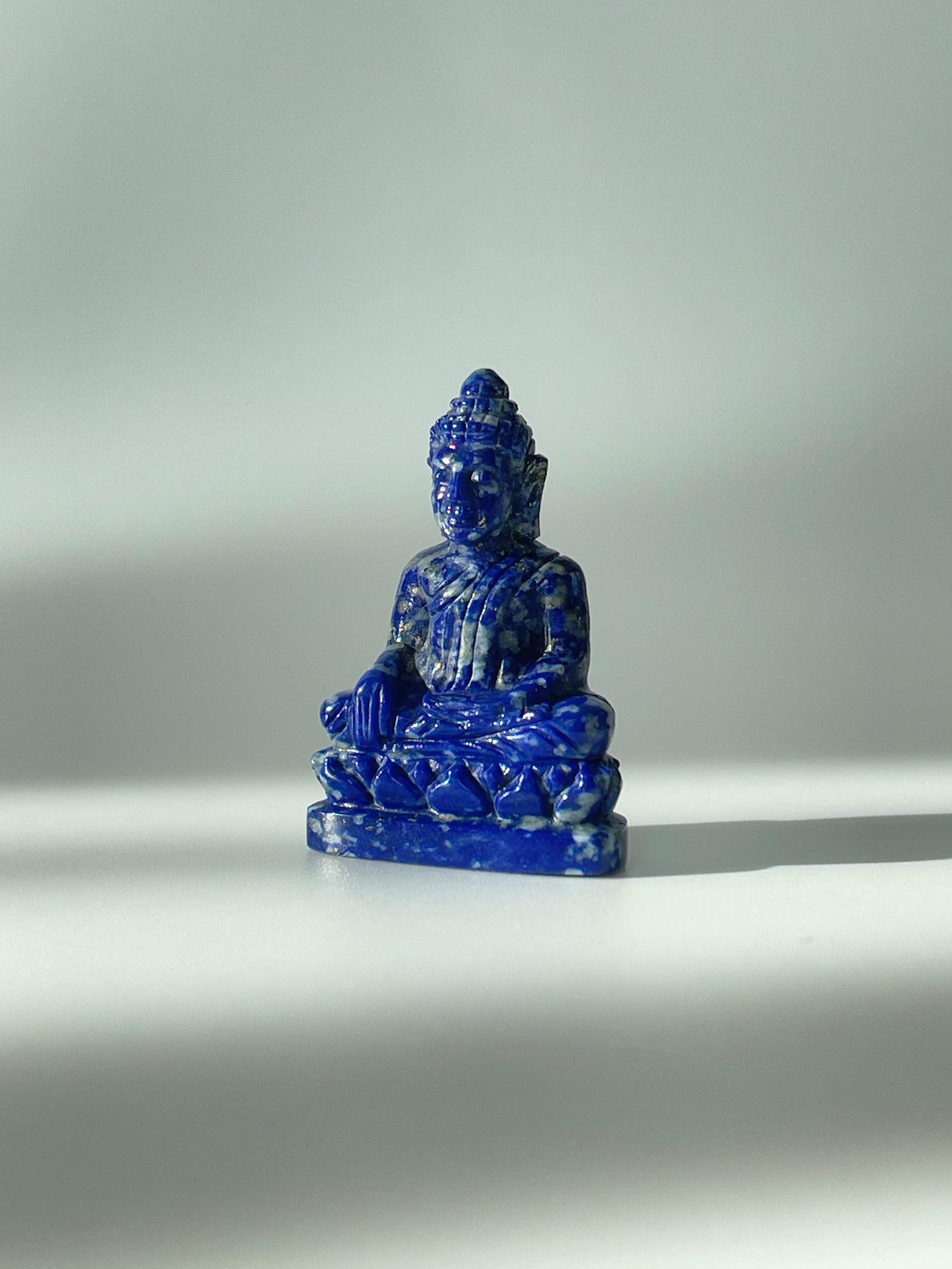 Blue Lapis Lazuli Buddha Unmounted