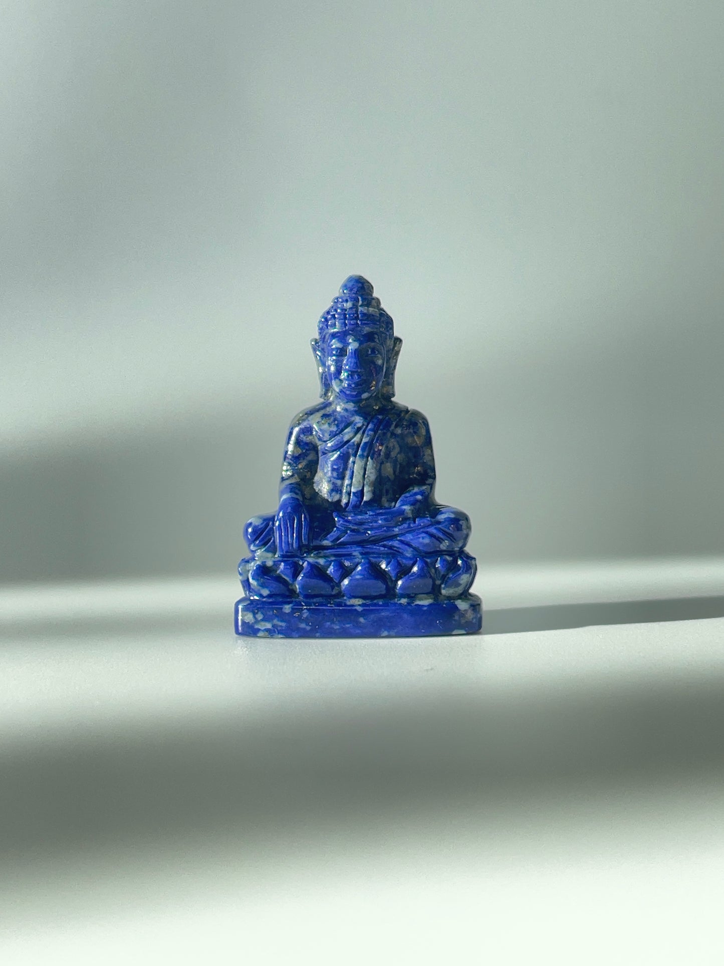 Blue Lapis Lazuli Buddha Unmounted