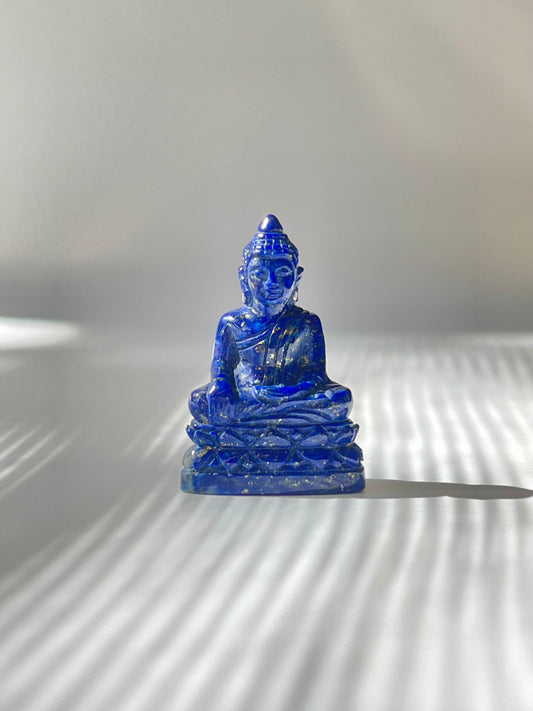 Blue Lapis Lazuli Buddha Unmounted #785