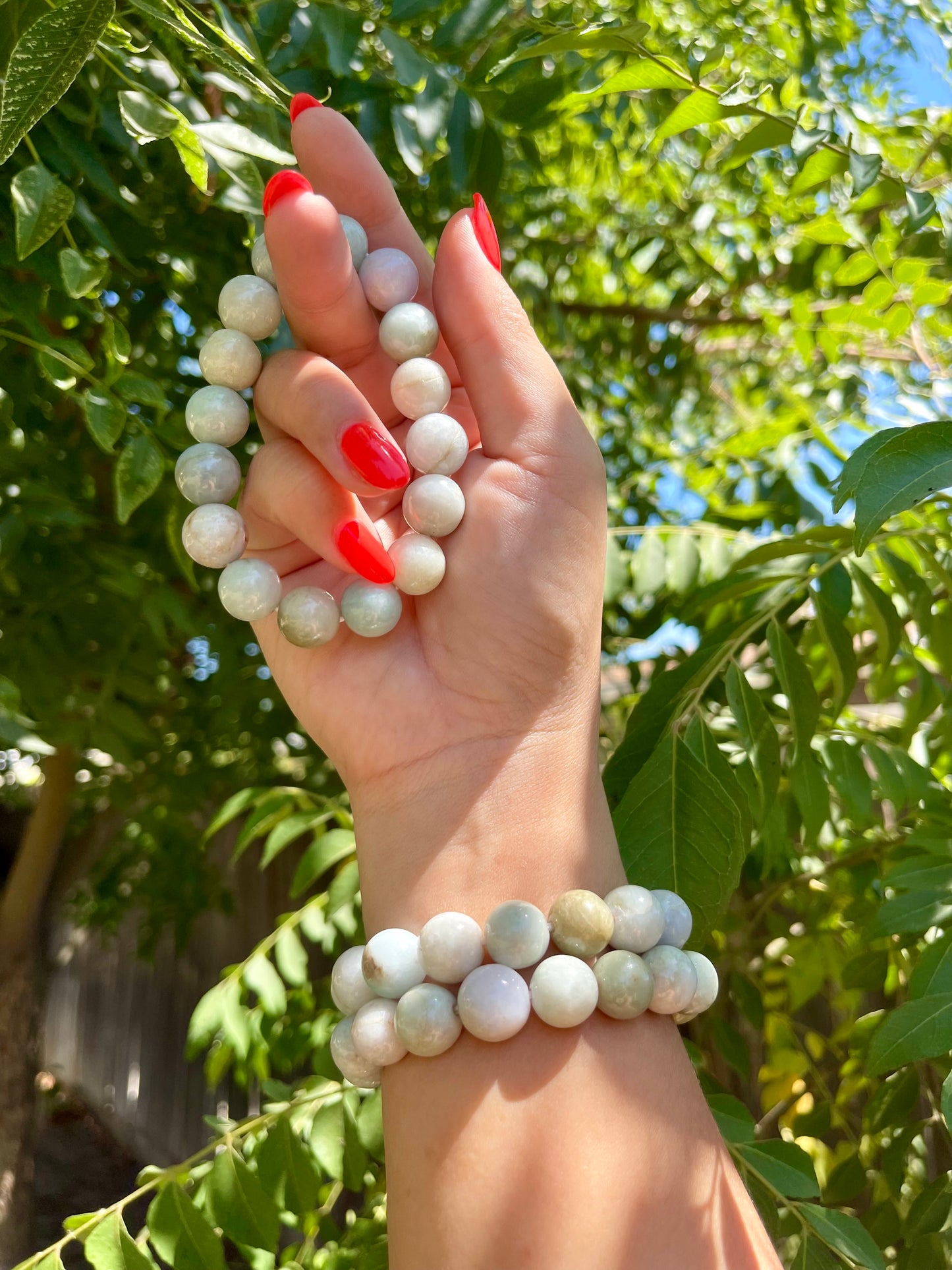 Jade Bead Bracelet